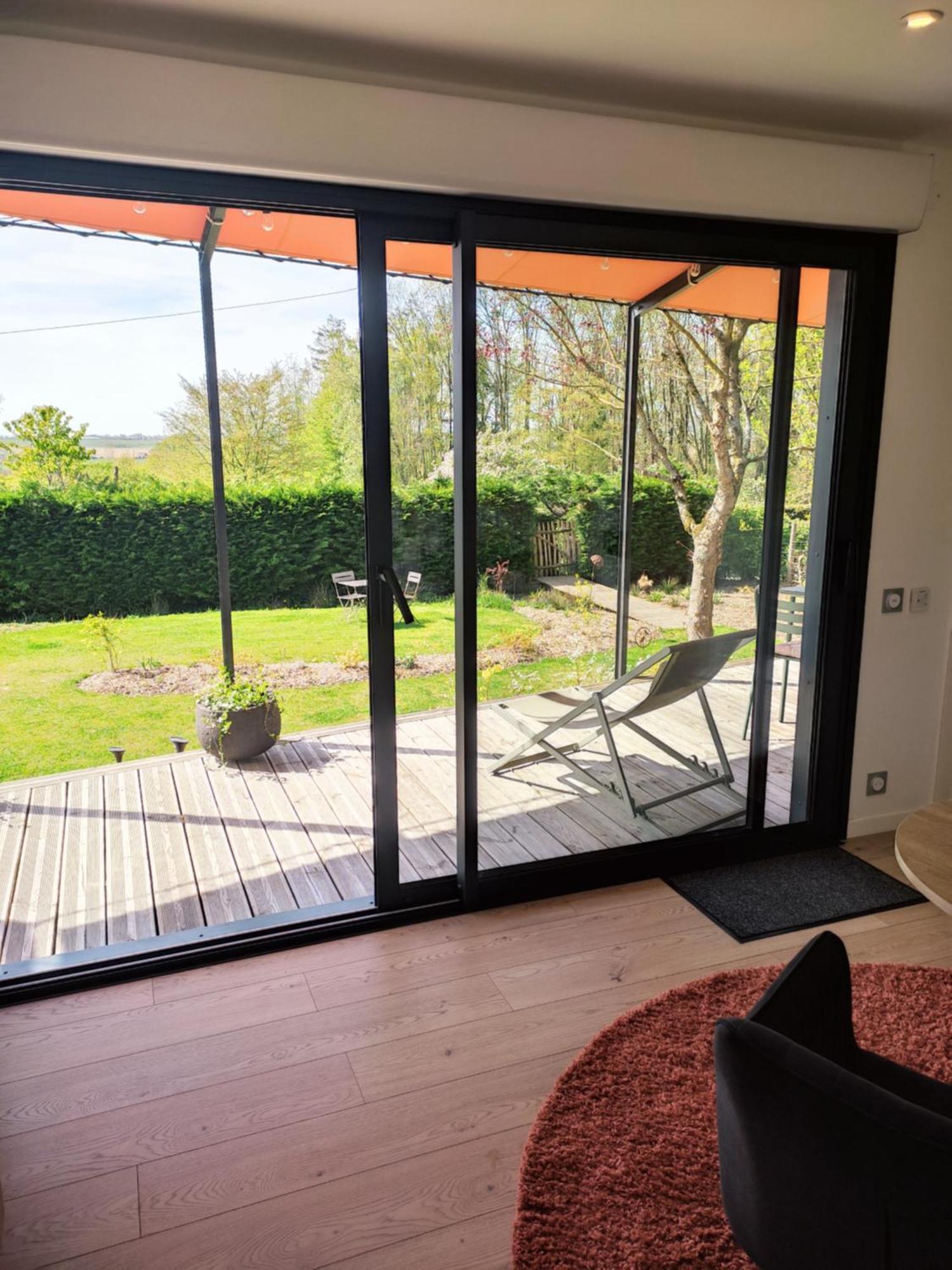 L'Ermitage - L'Ecolodge Des Monts Des Flandres - Au Coeur De 800M2 De Jardin Prive Saint-Jans-Cappel Exterior foto